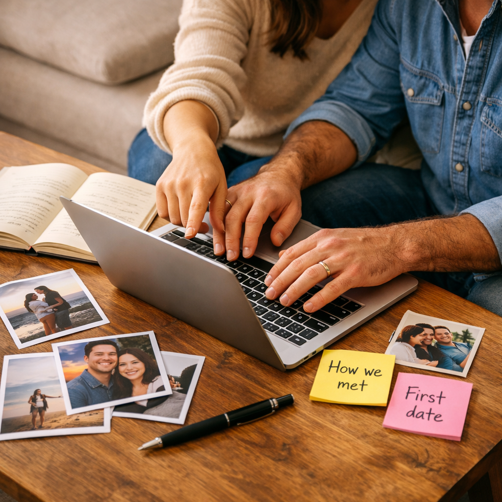 10 ‘Our Story’ Examples for Your Wedding Website, with Prompts