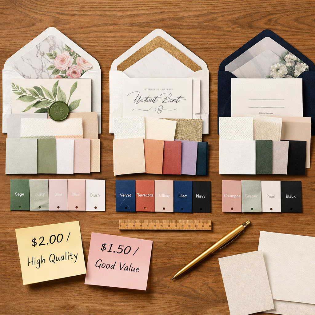 2026 Guide to Ordering Wedding Invitation Sample Kits for Easy Comparison