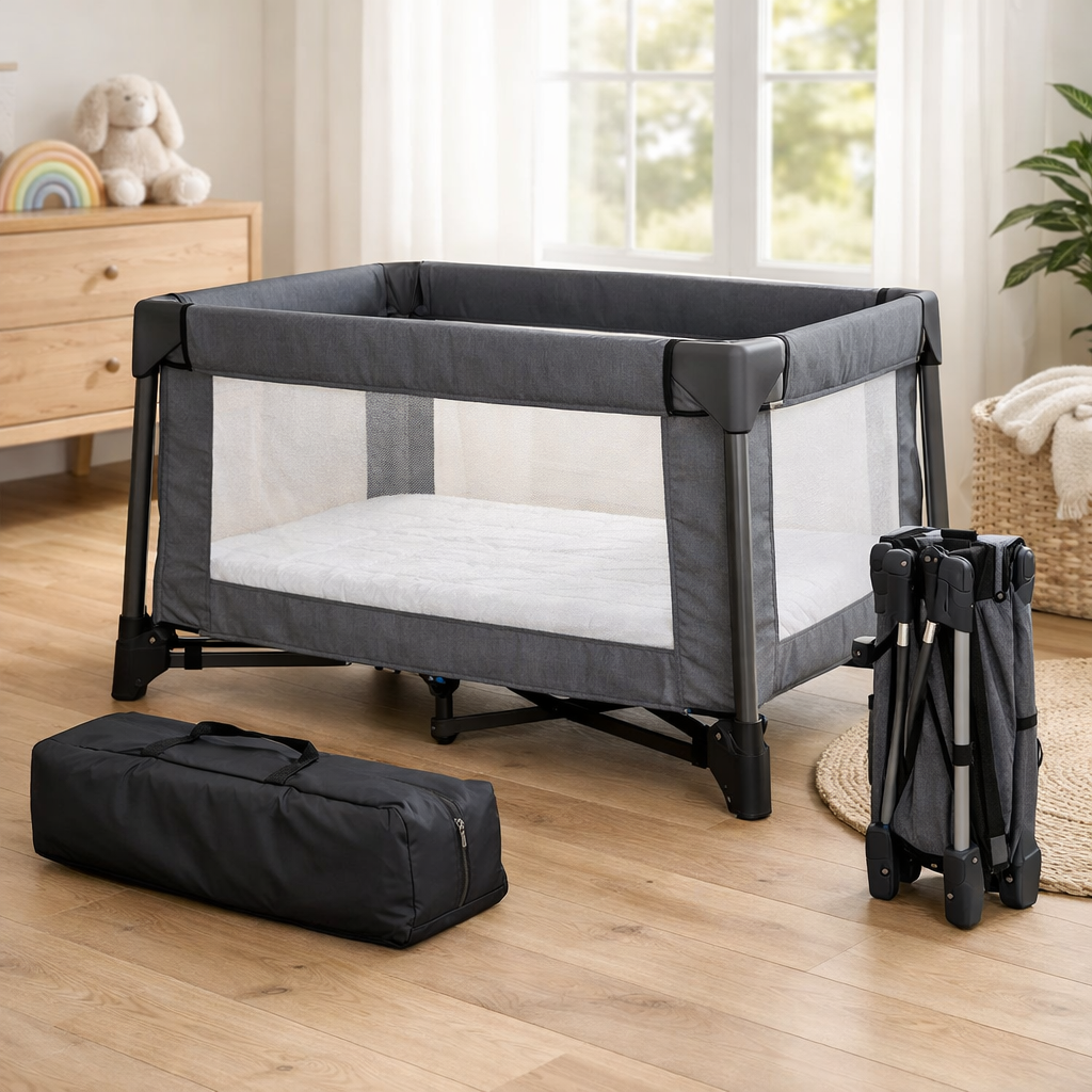 Best Portable Cribs With Breathable Mesh Sides for Airflow