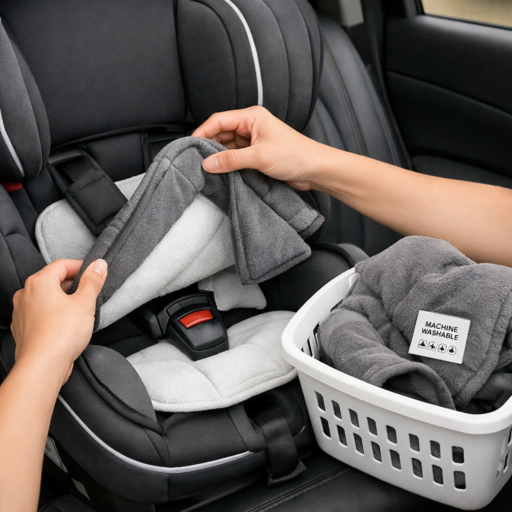 Best toddler car seats with removable padding for easy cleaning
