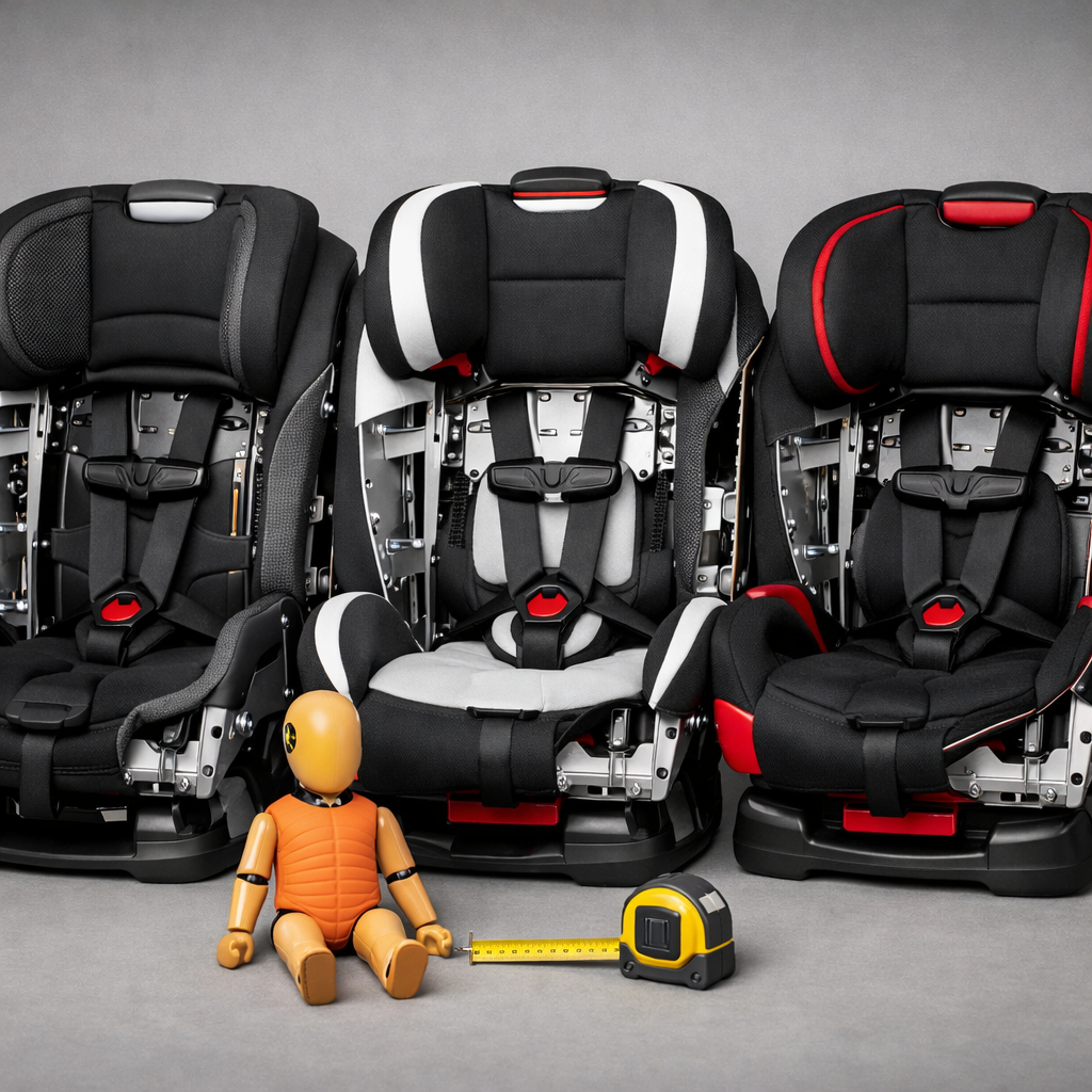 Crash-Tested Steel-Frame Car Seats With Five-Point Harnesses, Compared