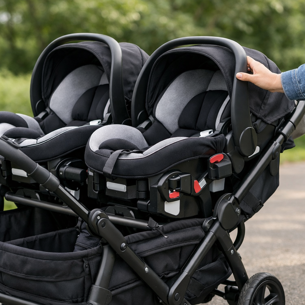 How To Choose A Double Stroller That Fits Infant Car Seats