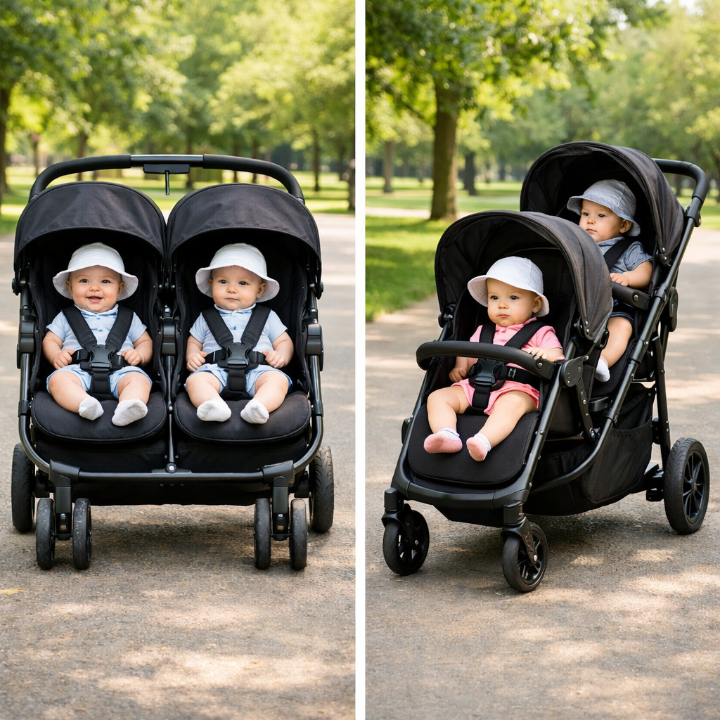 Side-by-Side vs Tandem: Best Twin Double Strollers Compared