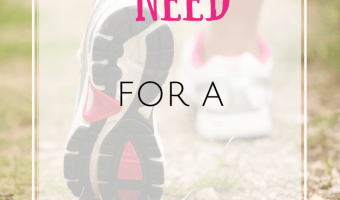 5 THINGS I NEED FOR A GOOD RUN